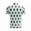 Sublimated Spun Polyester Polo Shirt Cotton Touch | https://www.bestnamebadges.com