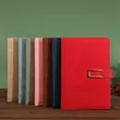 A5 Business Leather Buckle Notebook | https://www.bestnamebadges.com