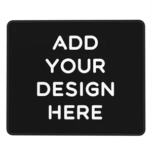 9.5 x 7.9 inches Custom Basic Mouse Pad | https://www.bestnamebadges.com