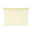 Large Travel Cotton Canvas Zip Pouch | https://www.bestnamebadges.com