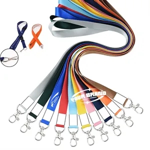 Corporate Custom Branded Lanyard for Office & Events | https://www.bestnamebadges.com