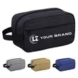 Custom Daily Gym Toiletry Organizer Bag for Business Trips | https://www.bestnamebadges.com