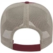 Washed Chino Twill & Ultra Soft Mesh Cap - Unstructured | https://www.bestnamebadges.com