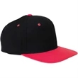 Yupoong 6-Panel Structured Flat Visor Classic Snapback Cap | https://www.bestnamebadges.com