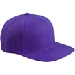 Yupoong 6-Panel Structured Flat Visor Classic Snapback Cap | https://www.bestnamebadges.com