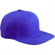 Yupoong 6-Panel Structured Flat Visor Classic Snapback Cap | https://www.bestnamebadges.com
