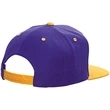 Yupoong 6-Panel Structured Flat Visor Classic Snapback Cap | https://www.bestnamebadges.com
