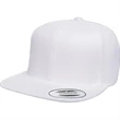 Yupoong 6-Panel Structured Flat Visor Classic Snapback Cap | https://www.bestnamebadges.com
