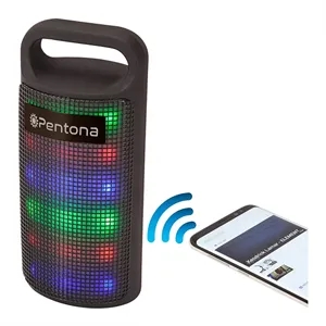 Moonbow Wireless Light-Up Speaker | https://www.bestnamebadges.com