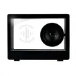 Ravi 5W Transparent Bluetooth Speaker | https://www.bestnamebadges.com