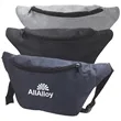 Travel Fanny Pack w/ Zippered Compartment & Buckle Closure | https://www.bestnamebadges.com