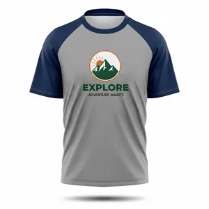 Brushed Milk Silk Sublimated Short Sleeve Athletic T-Shirt