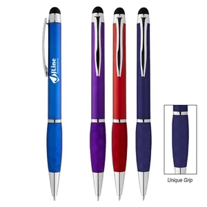 Crisscross Grip Stylus Pen | https://www.bestnamebadges.com