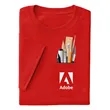 Peek Pocket Tee | https://www.bestnamebadges.com