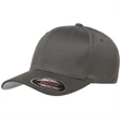 Yupoong Flexfit Wooly 6-Panel Cap - Dark/All | https://www.bestnamebadges.com
