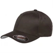 Yupoong Flexfit Wooly 6-Panel Cap - Dark/All | https://www.bestnamebadges.com