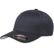 Yupoong Flexfit Wooly 6-Panel Cap - Dark/All | https://www.bestnamebadges.com
