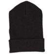 Yupoong Solid Acrylic Knit Cap With Cuffed Bottom - Dark/All | https://www.bestnamebadges.com