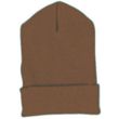 Yupoong Solid Acrylic Knit Cap With Cuffed Bottom - Dark/All | https://www.bestnamebadges.com