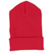 Yupoong Solid Acrylic Knit Cap With Cuffed Bottom - Dark/All | https://www.bestnamebadges.com
