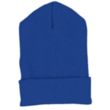 Yupoong Solid Acrylic Knit Cap With Cuffed Bottom - Dark/All | https://www.bestnamebadges.com