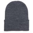 Yupoong Solid Acrylic Knit Cap With Cuffed Bottom - Dark/All | https://www.bestnamebadges.com