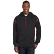 Sport-Tek Tech Fleece Hooded Sweatshirt - Dark/All | https://www.bestnamebadges.com