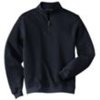 Port Authority Flatback Rib Quarter-Zip Pullover - Dark/All | https://www.bestnamebadges.com