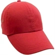 Unconstructed Washed Cotton Twill Polo Cap | https://www.bestnamebadges.com