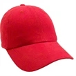 Unconstructed Heavy Brush Cotton Cap | https://www.bestnamebadges.com