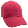 Unconstructed Deluxe Cotton Washed Brushed Cap | https://www.bestnamebadges.com