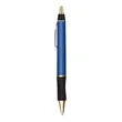 Union Printed - Gold Braxton Rubber Grip Click Pen | https://www.bestnamebadges.com