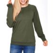 Next Level Adult French Terry Raglan Crew | https://www.bestnamebadges.com