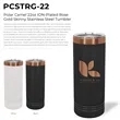 Polar Camel 22oz Rose Gold ION-Plated Skinny Tumblers | https://www.bestnamebadges.com