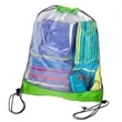 Transparent Drawstring Bag | https://www.bestnamebadges.com
