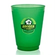 16 oz. Flex Frosted Plastic Stadium Cup | https://www.bestnamebadges.com