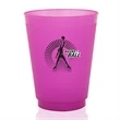 16 oz. Flex Frosted Plastic Stadium Cup | https://www.bestnamebadges.com