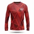 Men's Full Color UPF Mesh Long Sleeve T-Shirt | https://www.bestnamebadges.com