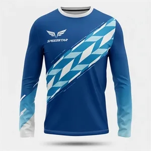 Sublimated Cotton Feel Long Sleeve T-Shirt 180G 