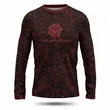 Flashed V 150G Long Sleeve T-Shirt Sublimated | https://www.bestnamebadges.com