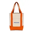 Mini TJ Canvas Tote Bag | https://www.bestnamebadges.com