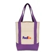 Mini TJ Canvas Tote Bag | https://www.bestnamebadges.com
