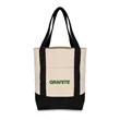 Mini TJ Canvas Tote Bag | https://www.bestnamebadges.com