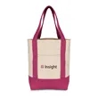 Mini TJ Canvas Tote Bag | https://www.bestnamebadges.com