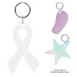 Acrylic Key Tag - Custom Shape 5" | https://www.bestnamebadges.com