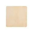 Wood Coaster - Square | https://www.bestnamebadges.com