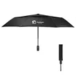 42" Telescopic Folding Umbrella With 100% rPET Canopy | https://www.bestnamebadges.com