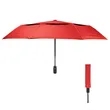 42" Telescopic Folding Umbrella With 100% rPET Canopy | https://www.bestnamebadges.com