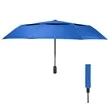 42" Telescopic Folding Umbrella With 100% rPET Canopy | https://www.bestnamebadges.com