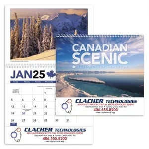 Triumph® Calendars Canadian Scenic Pocket Calendar | https://www.bestnamebadges.com